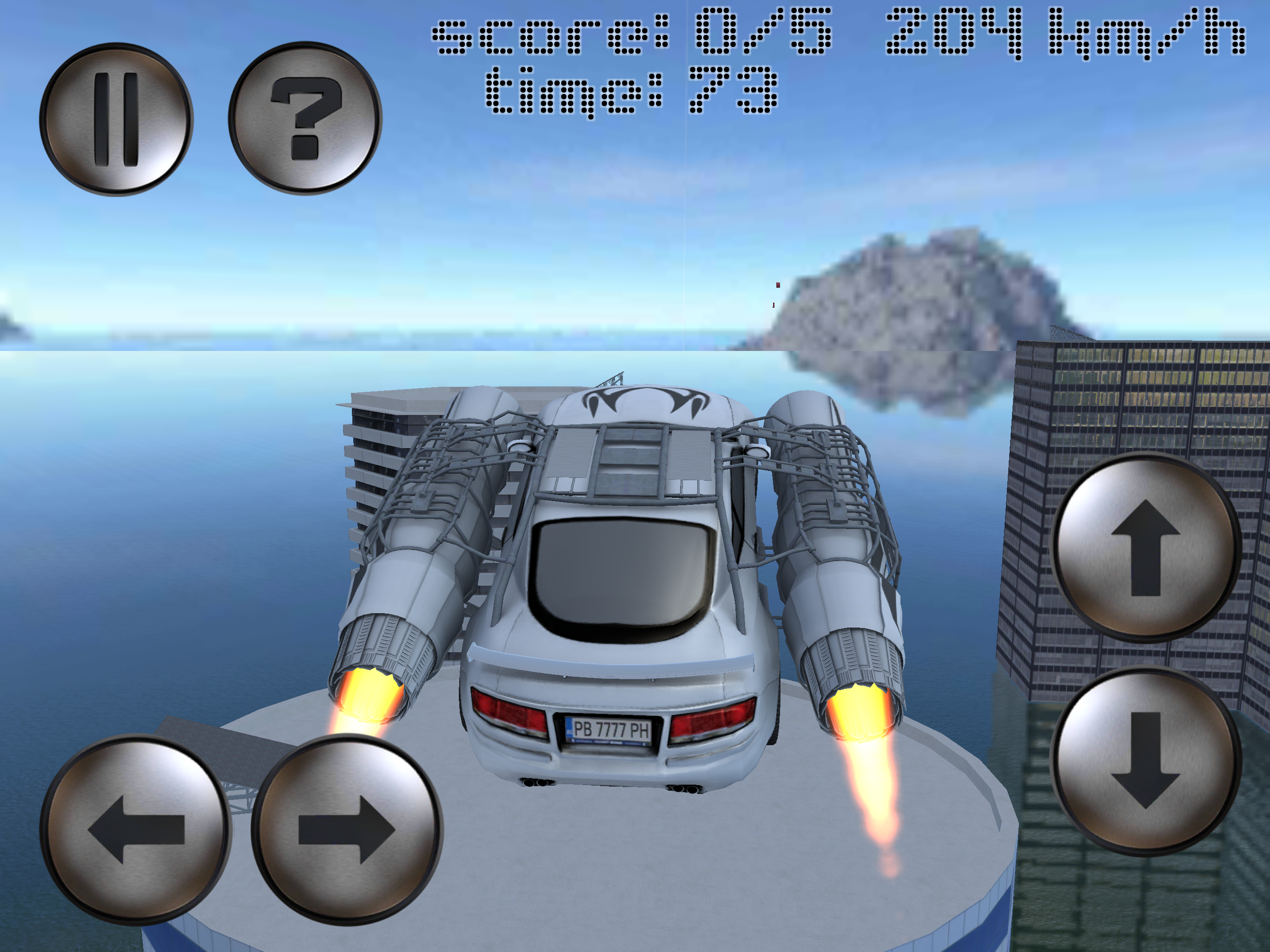 Jet Car - Extreme Jumping