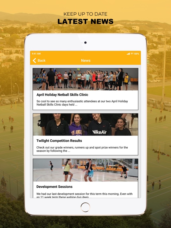 Screenshot #5 pour Netball Wellington