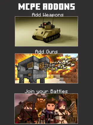 Imágen 2 MCPE Addons for Minecraft . iphone