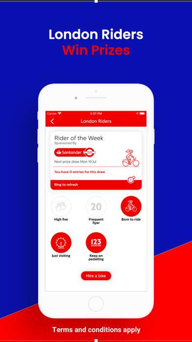 Santander Cycles Screenshot