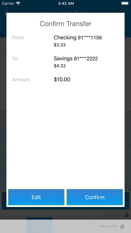 Nantucket Bank Mobile Banking screenshot-5