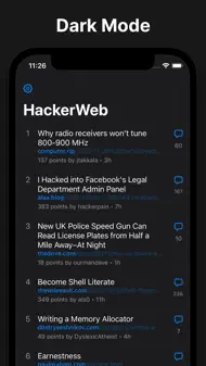 HackerWeb - Hacker News Client iphone resimleri 3