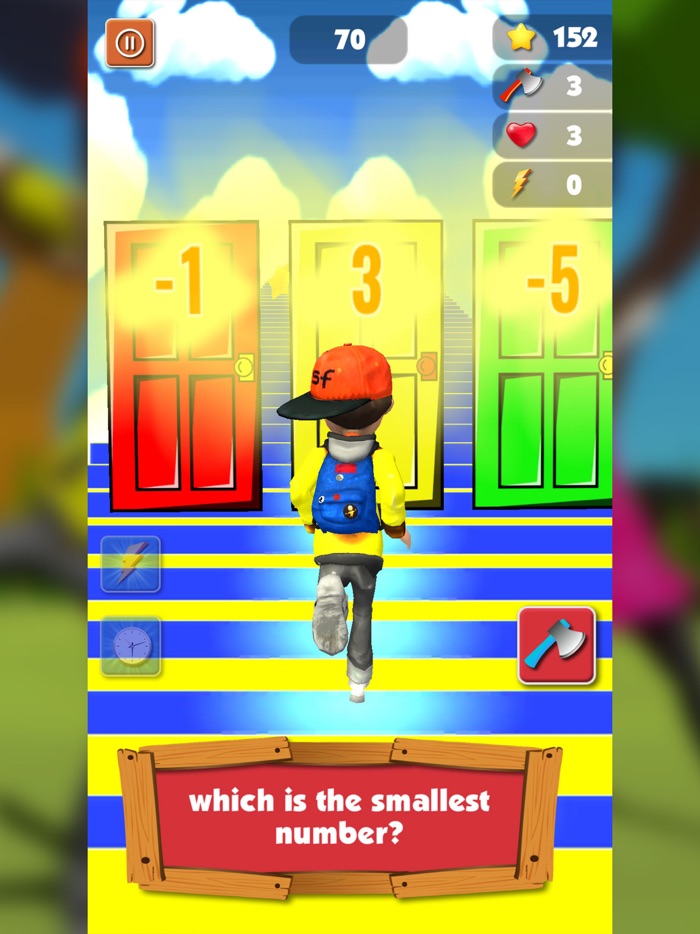 Mental Math Endless Runner
