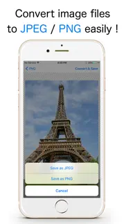 jpeg,png image file converter iphone screenshot 1