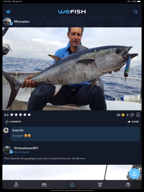 Screenshot #4 pour WeFish | Fishing Activity