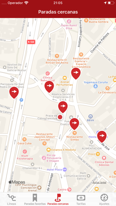 Screenshot #2 pour Bus Coruña