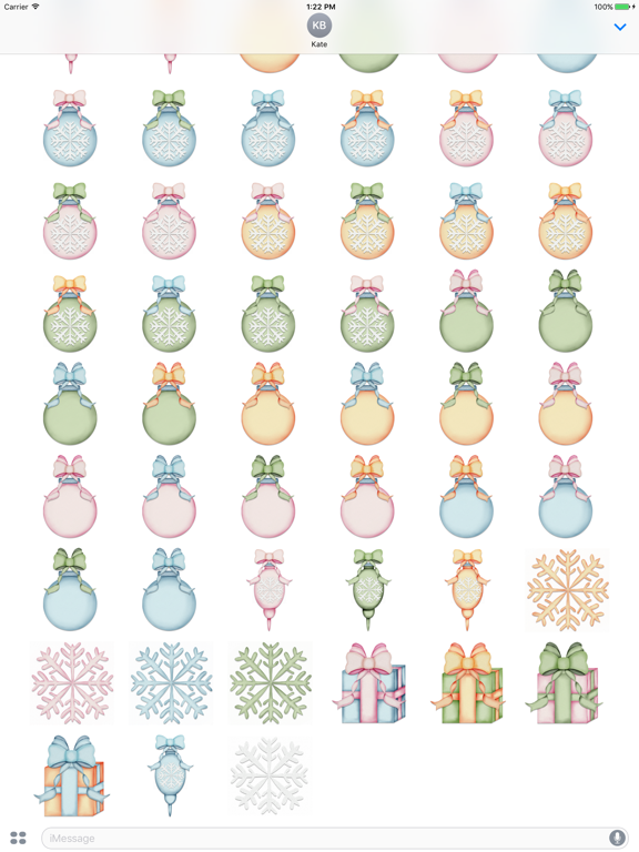 Screenshot #6 pour Christmas Watercolor Stickers