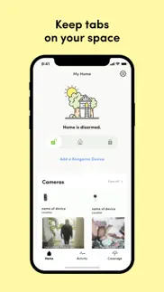 kangaroo: simple home security iphone screenshot 1