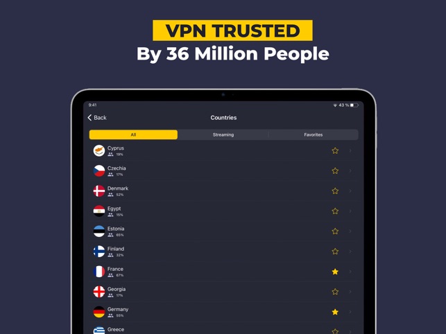 Cyberghost Vpn 高速セキュアなプロキシ をapp Storeで