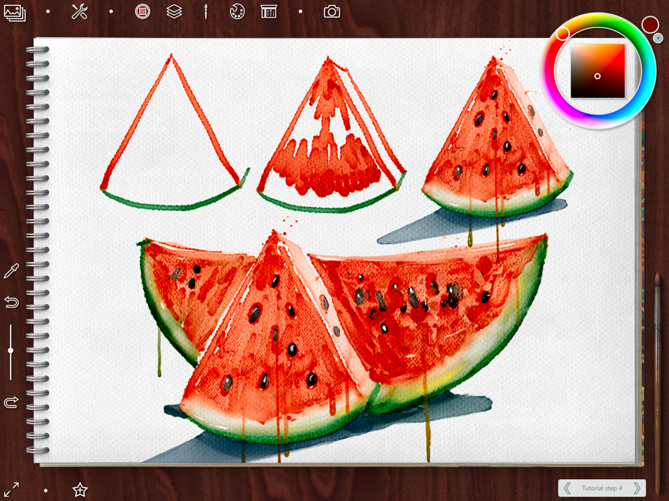 #5. Realistic Paint Studio (iOS) 由: Aleksandr Komarov