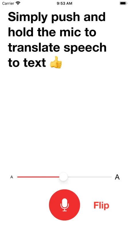 Hearing Helper - Live Captions screenshot 2 of 7