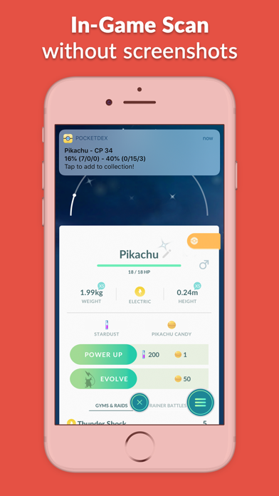 Screenshot #2 pour Pocketdex for Pokémon GO