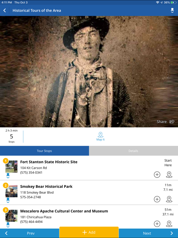 Discover Ruidoso iPad screenshot 8 - Travel app