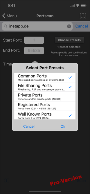 ‎iNet - Network Scanner Screenshot