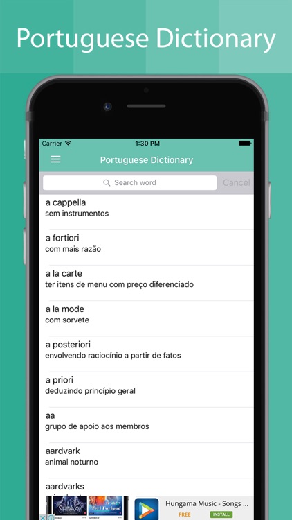Portuguese Dictionary Offline