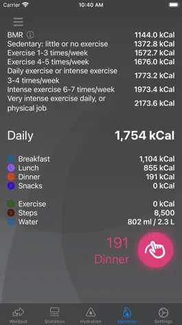 Game screenshot Thebe Workout apk