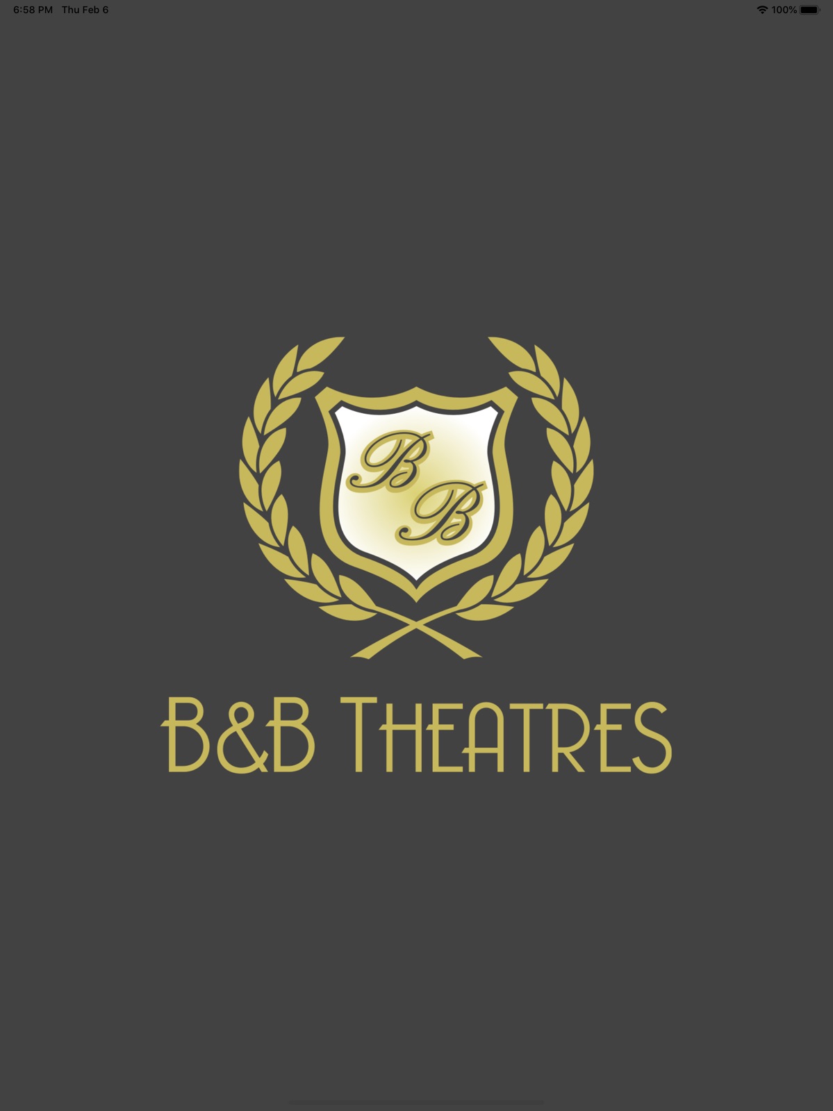 B&B Theatres ipad screenshot 1