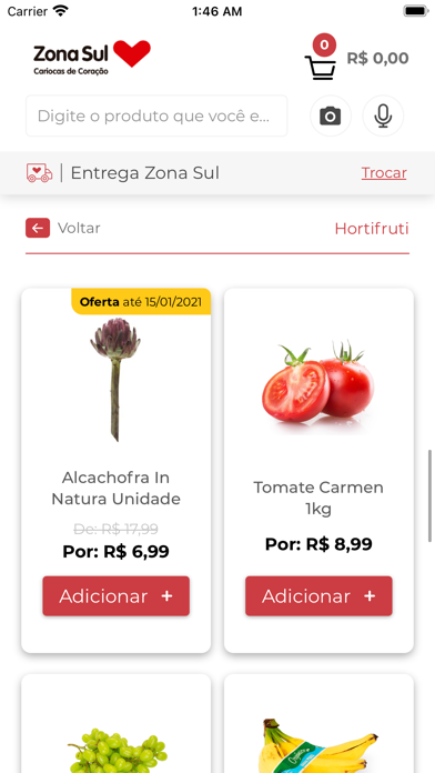 Super Mercado Zona Sul Screenshot