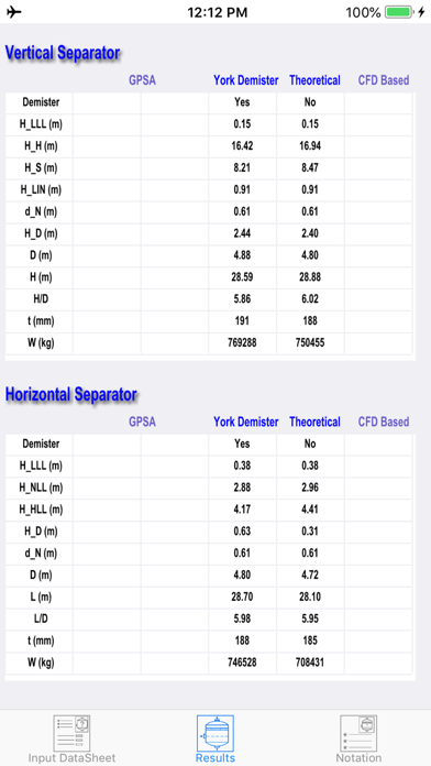 Two Phase Separator Lite screenshot 3