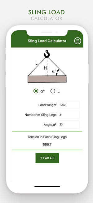 Sling Load Calculator(圖3)-速報App