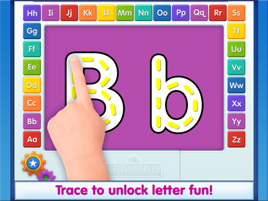 Elmo Loves ABCs iPad app afbeelding 2