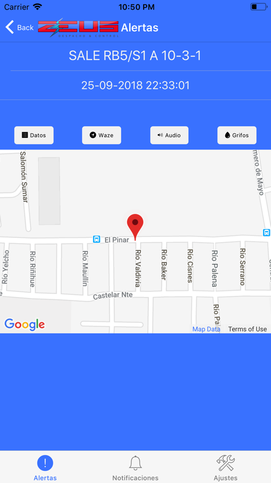 #4. Zeus Alerta (iOS) 由: GEOBIT SPA