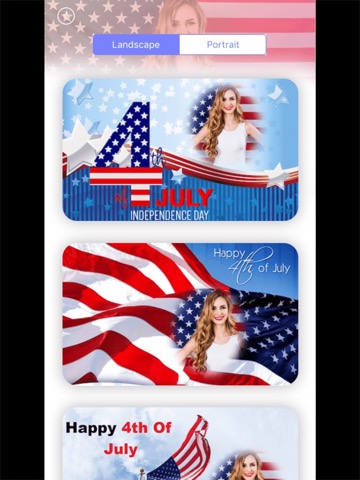 4th of July Day Photo Framesのおすすめ画像2