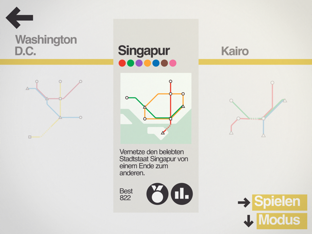 ‎Mini Metro+ Screenshot