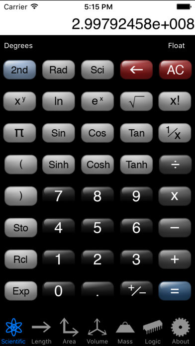 Screenshot #1 pour Calculator