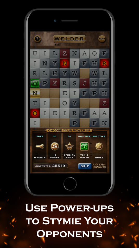 #6. W.E.L.D.E.R. - word game (iOS) От: My Evil Twin