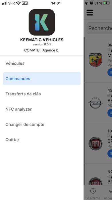 Keematic Vehicles Screenshot