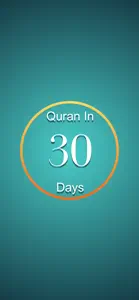 Quran In 30 Days screenshot #1 for iPhone