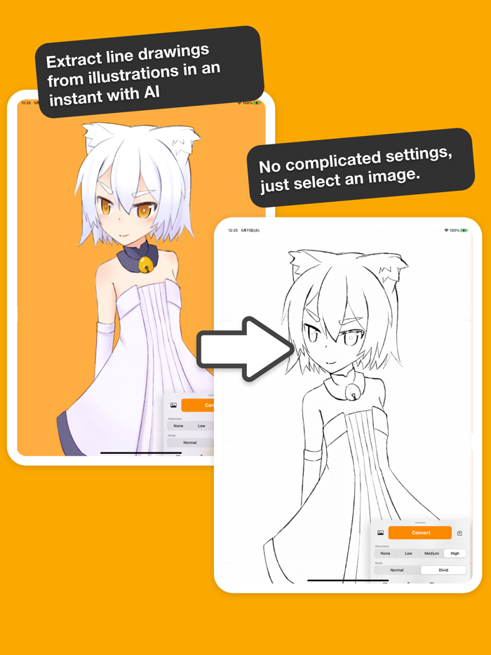 SengaChan - Sketch Extractor