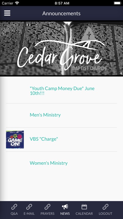 Cedar Grove Baptist Church