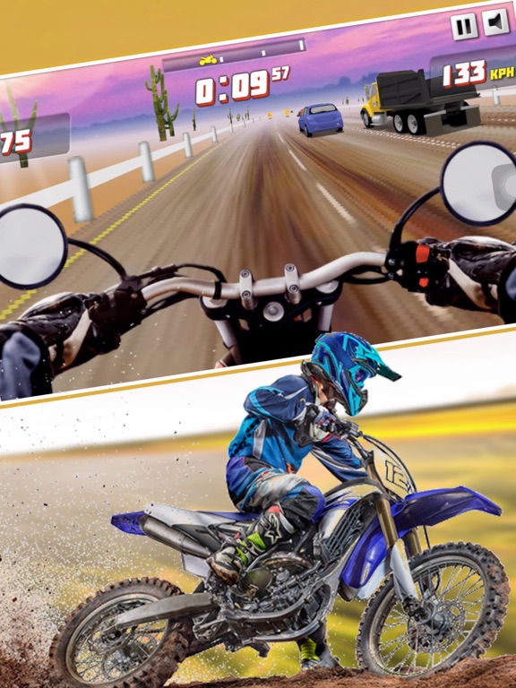 Screenshot #6 pour Motorcycle Rider - car game