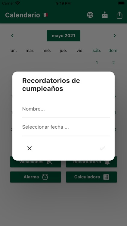 Calendario Mexicano 2024 screenshot-6
