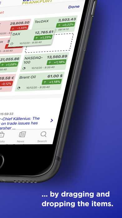 Börse Frankfurt Screenshot