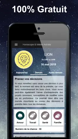 Game screenshot Horoscope Météo Astrale hack
