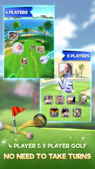 Extreme Golf - 4 Player Battle Screenshot