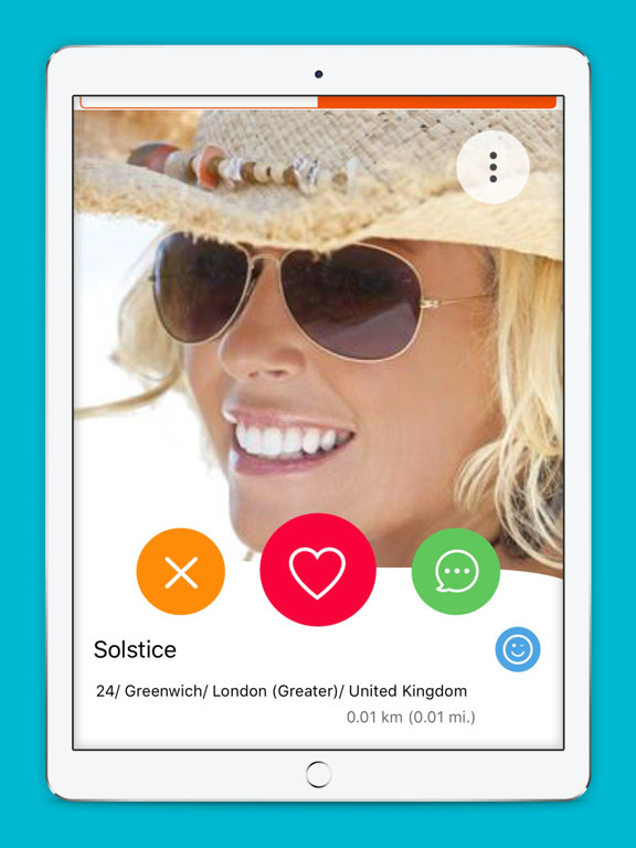SinglesAroundMe London Dating iPad screenshot 3 - Social Networking app