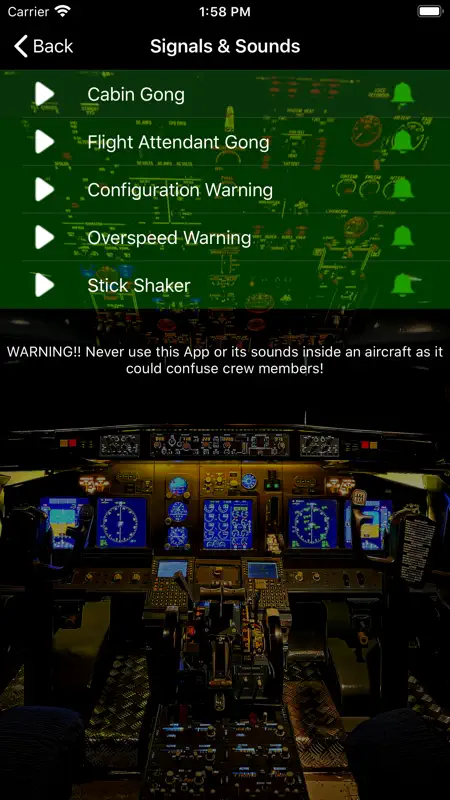 737 Voice - Aural Warnings screenshot 5 of 5