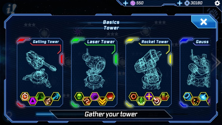 Module TD. Sci-Fi Tower Defens