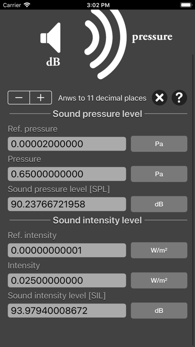 dB Calculator Plus screenshot 4