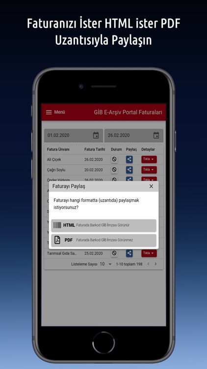 e-Arşiv Fatura Portal screenshot-6