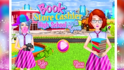 How to cancel & delete Book Store Cashier School Girl from iphone & ipad 1