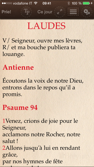 Screenshot #3 pour iBreviary TS Plus