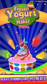 frozen yogurt maker salon iphone screenshot 1