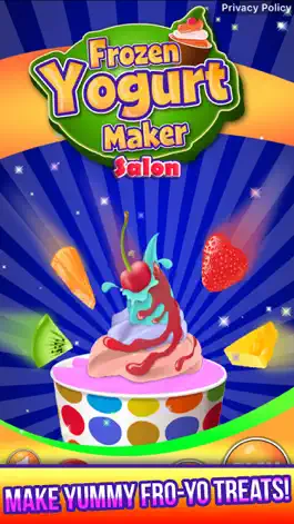Game screenshot Frozen Yogurt Maker Salon mod apk