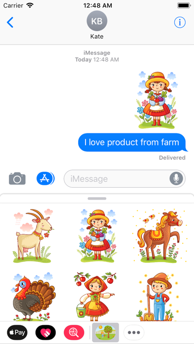 Farm Life Sticker Screenshot