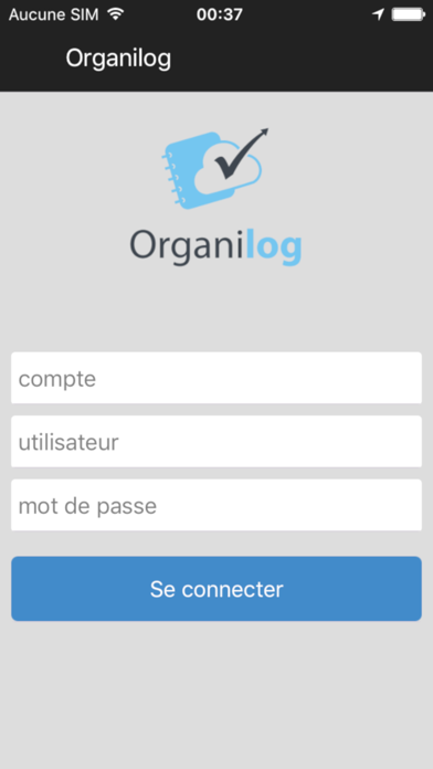 Organilog Pointage Screenshot